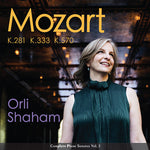 Orli Shaham - Mozart: Sonatas para piano Vol.1 (CD)