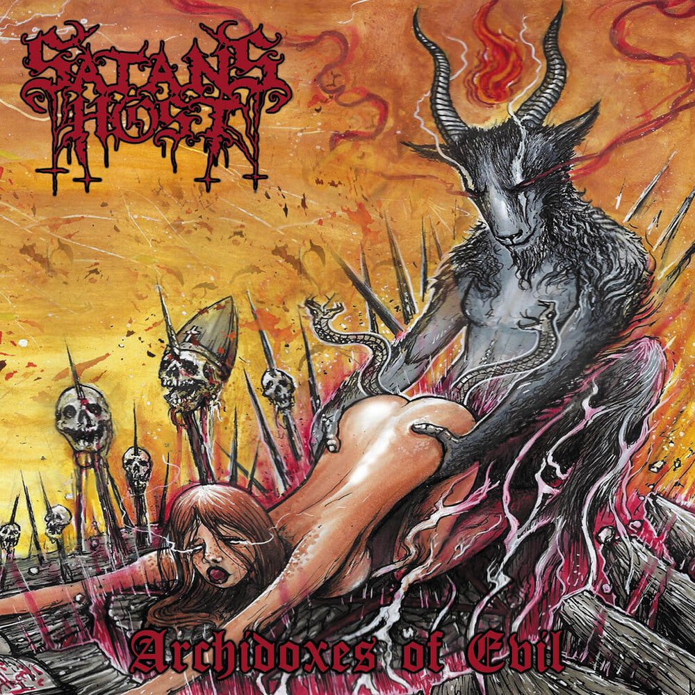 the album cover for Satan's Host - Archidoxes Of Evil