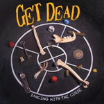 the album cover for Get Dead - DANCING WITH THE CURSE