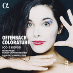 the album cover for Offenbach / Devos / Munchner Rundfunkorchester - Offenbach Colorature