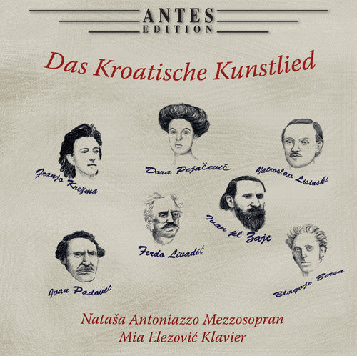 the album cover for Bersa / Antoniazzo / Elezovic - Das Kroatische Kunstlied