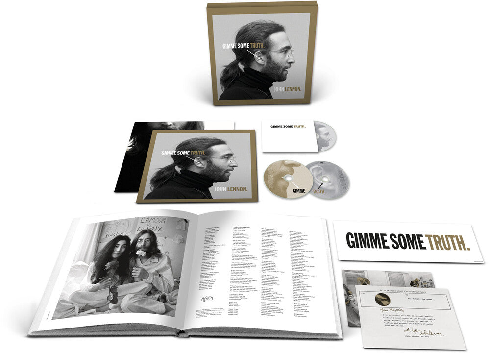 the album cover for John Lennon - GIMME SOME TRUTH. THE ULTIMATE MIXES. [2 CD/Blu-ray]