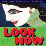 the album cover for Elvis Costello - Look Now [7in Box Set]