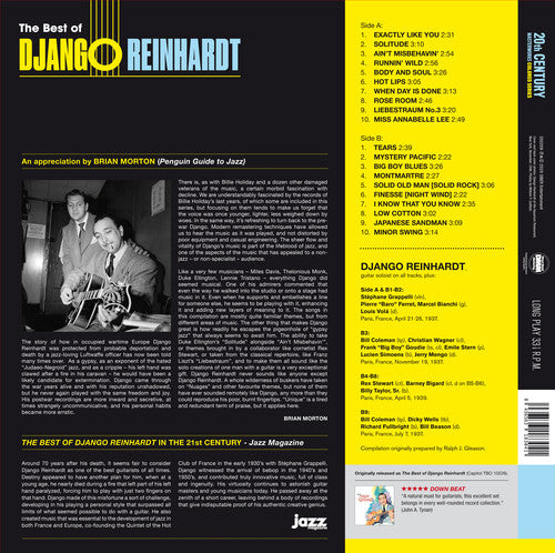 Django Reinhardt - Best Of [180-Gram Orange Colored Vinyl With Bonus Track] (Vinyl)