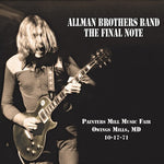 The Allman Brothers Band - Nota final (CD)