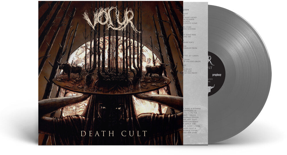 the album cover for Volur - Death Cult (Silver Vinyl) [180 Gram] (Slv)