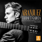 the album cover for Thibaut Garcia / Glassberg,Ben - Aranjuez [Digipak]