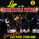 the album cover for East River String Band - Live At The Brooklyn Folk Festival 1 (Blue) [Colored Vinyl]
