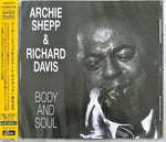 the album cover for Archie Shepp / Davis,Richard - Body & Soul [Limited Edition] [Remastered] (Jpn)