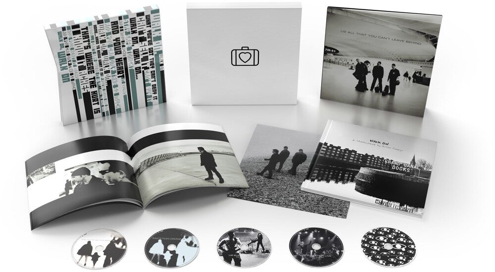 the album cover for U2 - All That You Can’t Leave Behind: 20th Anniversary [Limited Edition 5CD Super Deluxe Box Set]