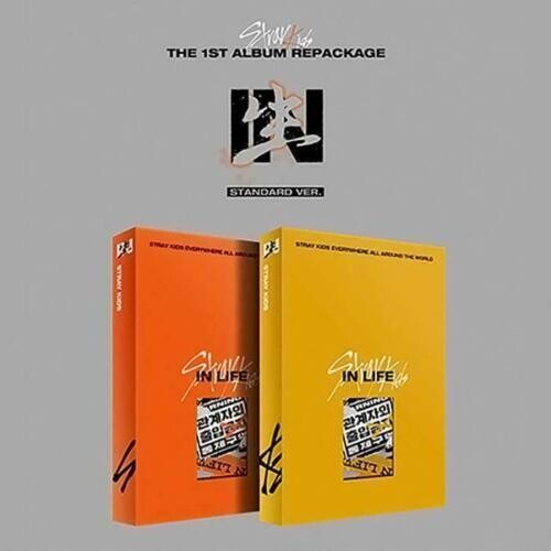 Stray Kids - Repackage in Life - ランダムカバー - (72ページフォトブック、メンバーフォトカード、ユニットフォトカード + ポストカード付き) (CD)