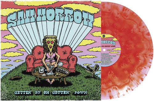 Sam Morrow - Gettin' By On Gettin' Down (Red Sky Vinyl) (Vinyl)