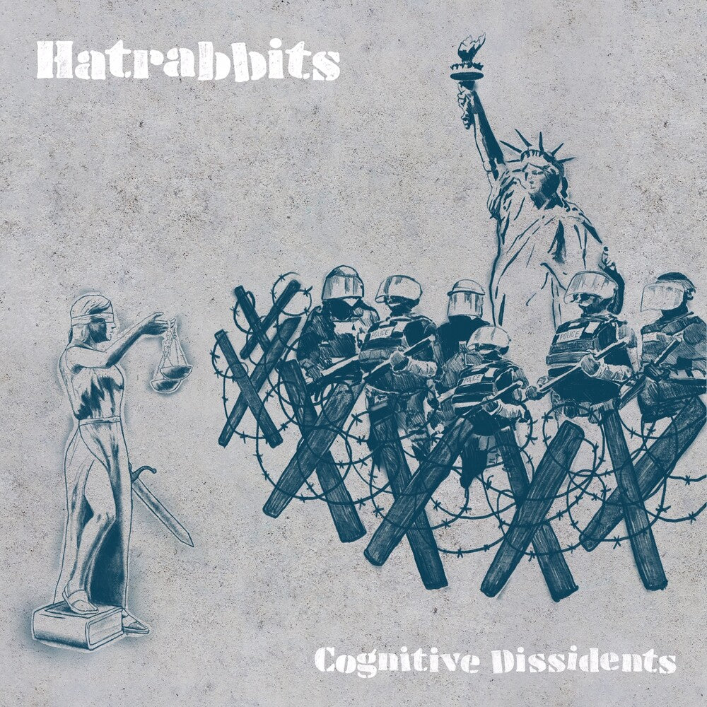 the album cover for Hatrabbits - Cognitive Dissidents