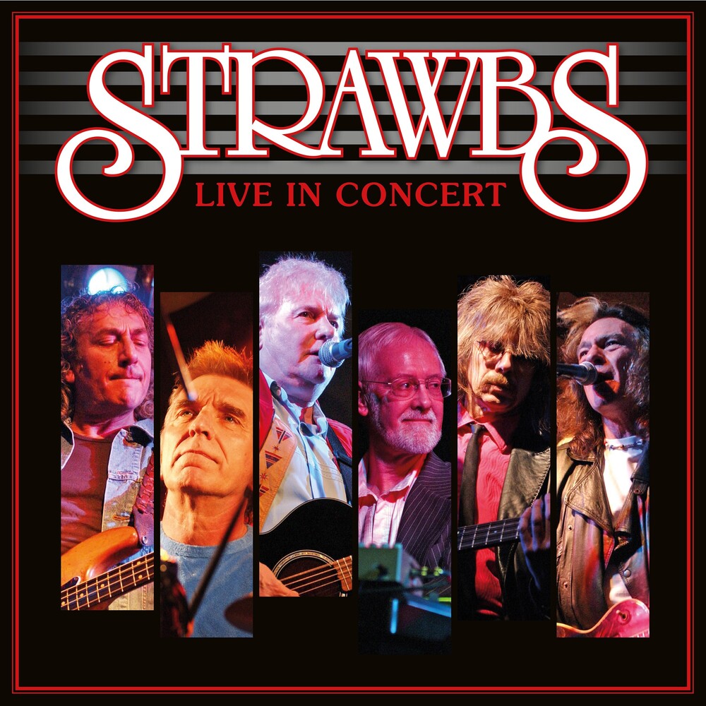 the album cover for Strawbs - Live In Concert