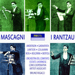 the album cover for Mascagni - I Rantzau