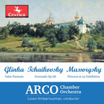 the album cover for Glinka / Ambartsumian / Arco Chamber Orch - Valse-Fantasie / Serenade