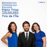 the album cover for Babadjanian / Trio De Lile - Piano Trios