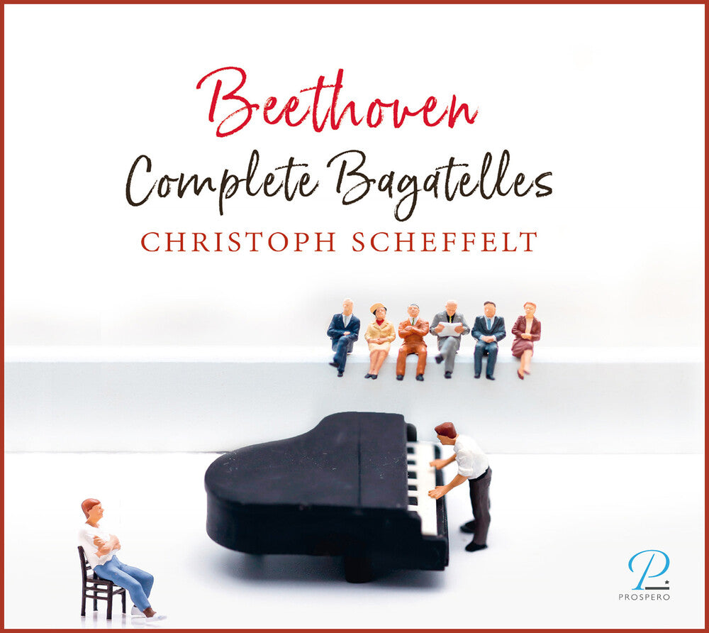 the album cover for Beethoven - Complete Bagatelles