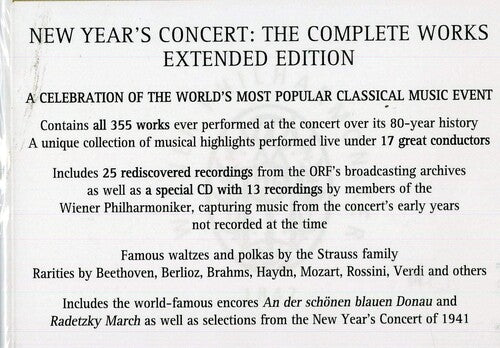 Various Artists - New Year's Concert - The Complete Works - Extended Edition (CD)