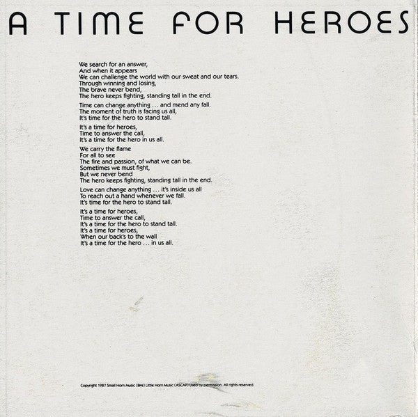 Meat Loaf With Brian May / Tangerine Dream : A Time For Heroes (CD, Maxi, Ltd)