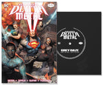 the album cover for Grey Daze - Anything, Anything (DC - Dark Nights: Death Metal Version) [Indie Exclusive Limited Edition 7in Flexi Disc + Comic]