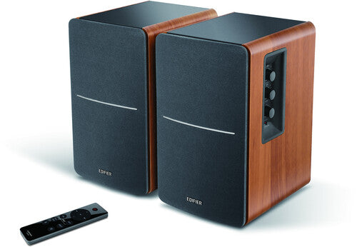 Edifier R1280DBs Bluetooth 5.0 Wireless Desktop/Bookshelf Speakers -42 Watts (Brown)