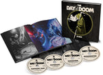 the album cover for Elephant Tree / Domkraft / Summoner / Horsehunter - Day Of Doom Live (Hardcover Book Inc. 4 Cds) [Limited Edition]