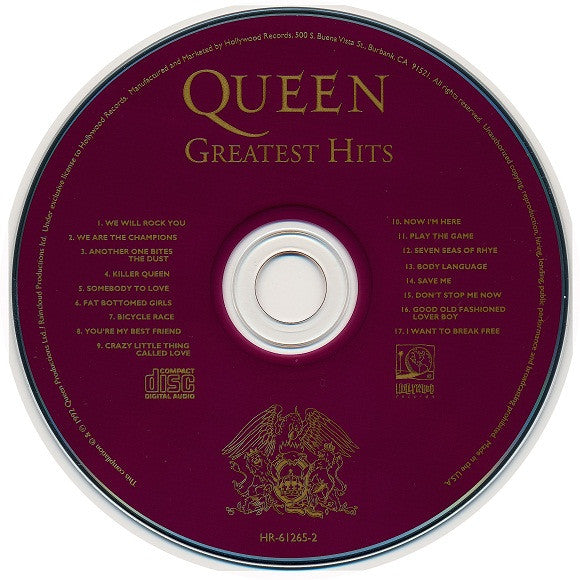 Queen : The Crown Jewels (CD, Comp, Promo, Smplr)