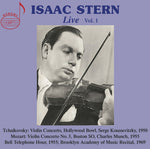 the album cover for Isaac Stern Live 1 / Various (2pk) - Isaac Stern Live 1 / Various (2pk)