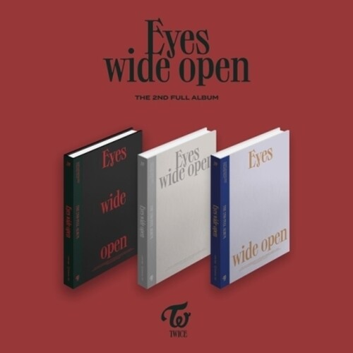 TWICE - Eyes Wide Open (Random Cover) (incl. 88pg Photobook, Message Card,Lyric Folded Poster, DIY Sticker + 5pc Photocard) (CD)