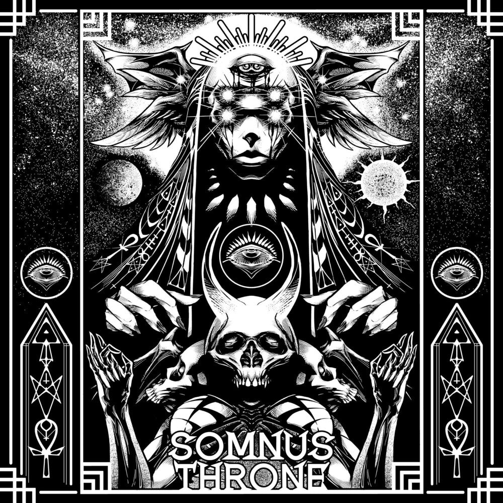 the album cover for Somnus Throne - Somnus Throne