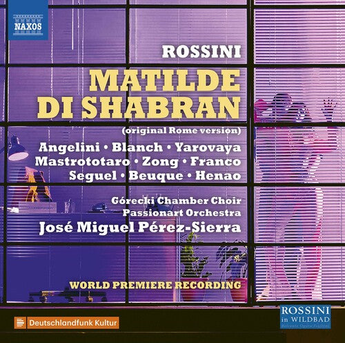 Gorecki Chamber ChoirKrakowPassionart Orchestra KrakowPerez-Sierra - Matilde Di Shabran (CD)