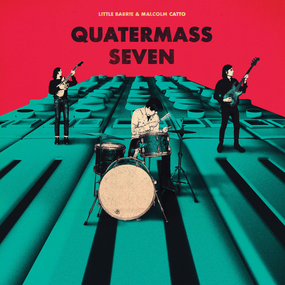 the album cover for Little Barrie - Quatermass Seven