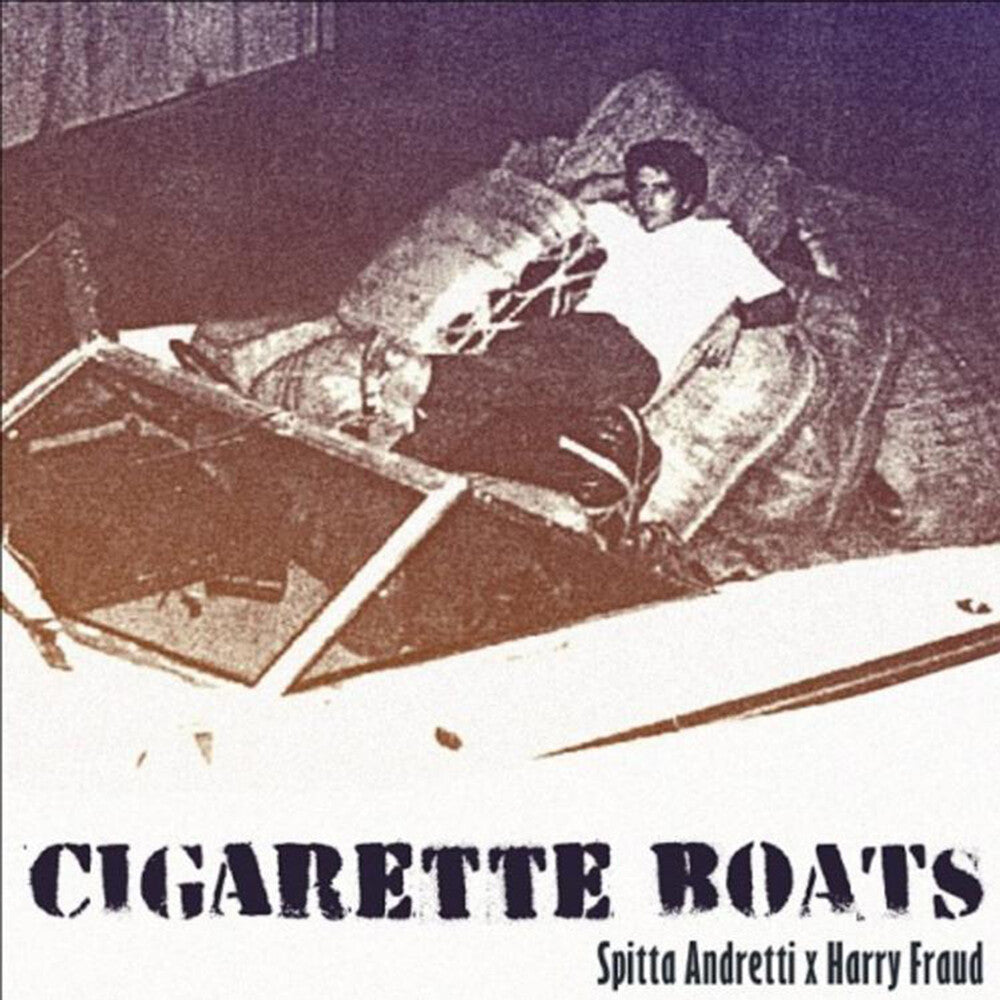 the album cover for Currensy & Harry Fraud - Cigarette Boats