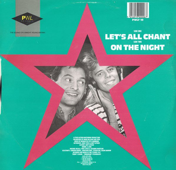 Pat & Mick : Let's All Chant (12")