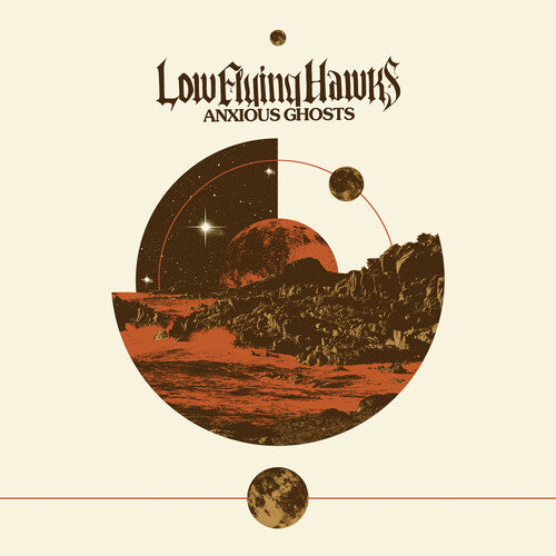 Lowflyinghawks - Anxious Ghosts (Oxblood & Gold Tri-Color) (Vinyl)