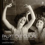 the album cover for Handel / Mancini / Vivaldi / Fontana / Strozzi - Palpiti Del Cuore