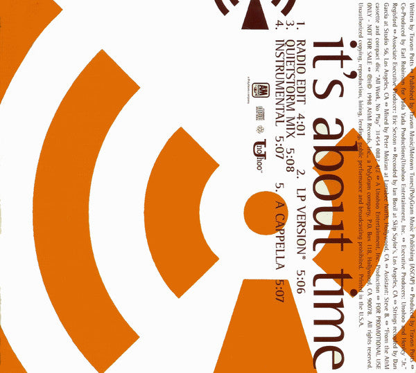 Public Announcement : It's About Time (CD, Single, Promo, Dig)