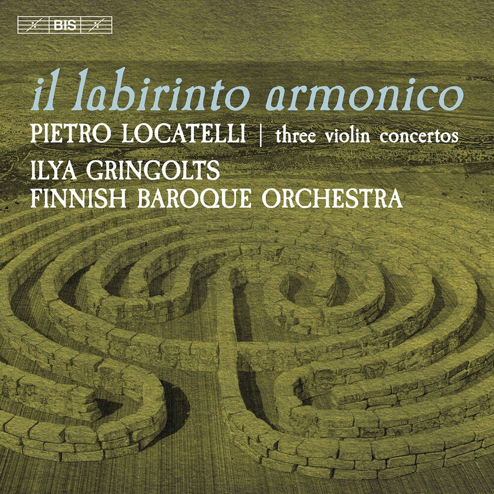 the album cover for Locatelli / Gringolts / Finnish Baroque Orch - Il Labirinto Armonico