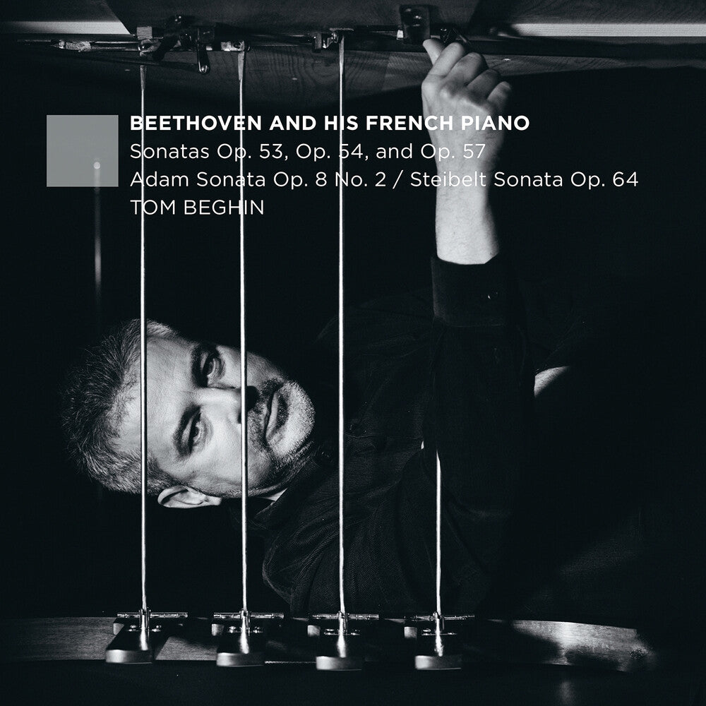 the album cover for Adam / Beghin - Beethoven & His French Piano