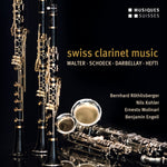 the album cover for Darbellay / Rothlisberger / Engeli - Swiss Clarinet Music