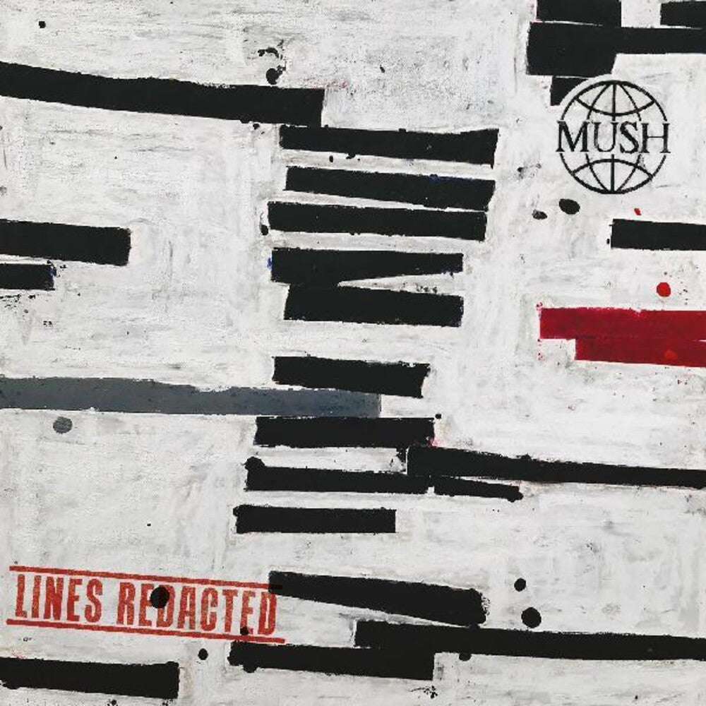 the album cover for Mush - Lines Redacted [LP]
