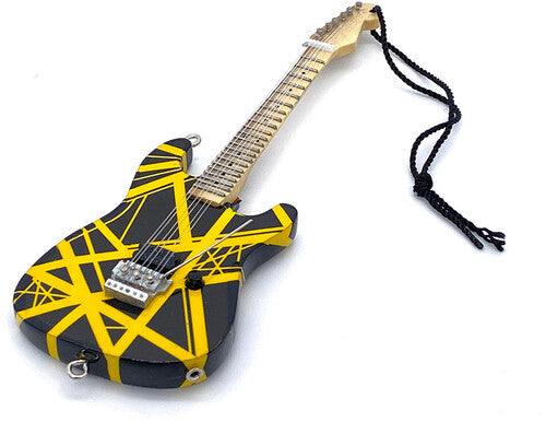 EVH Eddie Van Halen VH2 Bumblebee Guitar Holiday Ornament
