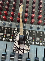 EVH Eddie Van Halen Black & White Guitar Holiday Ornament