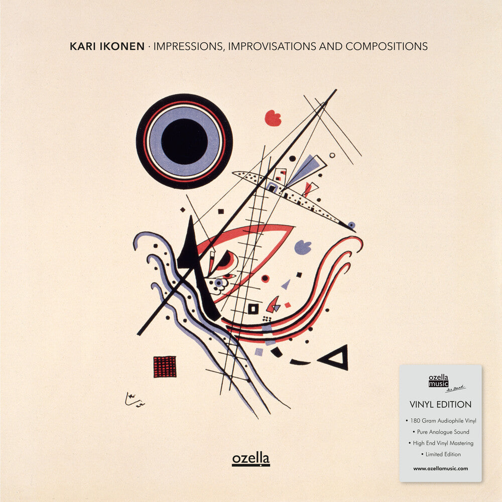 the album cover for Kari Ikonen - Impressions Improvisations And Compositions
