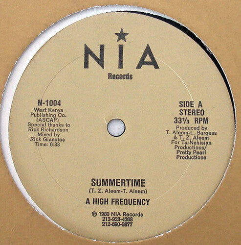High Frequency - Summertime (Vinyl)