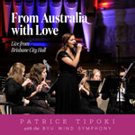 the album cover for From Australia With Love / Various - From Australia with Love