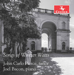 the album cover for Watts / Pierce / Bacon - Songs of Wintter Watts
