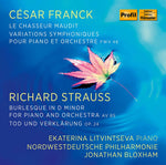 the album cover for Franck / Litvintseva / Bloxham - Ekaterina Litvintseva Plays