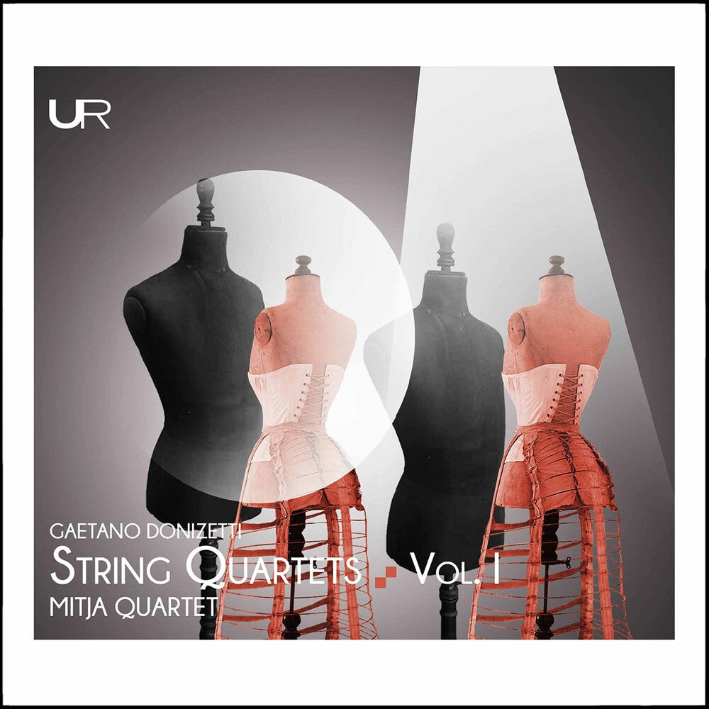 the album cover for Donizetti / Mitja Quartet - String Quartets 1
